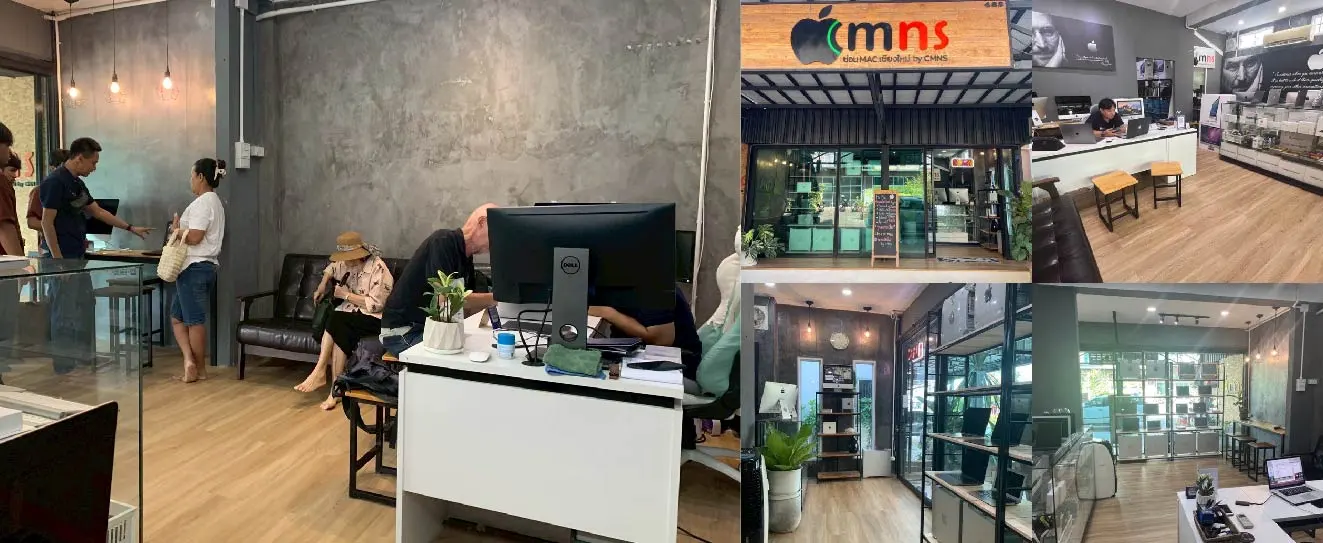 Inside CMNS FixMac - Apple Repair Chiang Mai