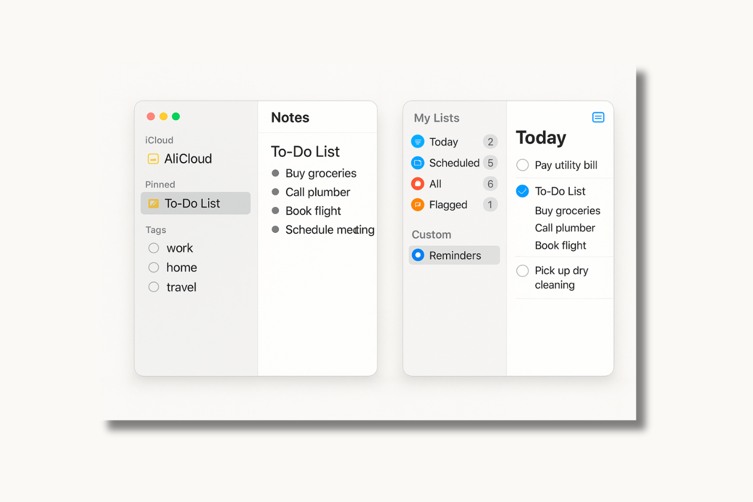 สอนใช้ Apple Notes + Reminders ให้เป็นระบบจัดการชีวิต