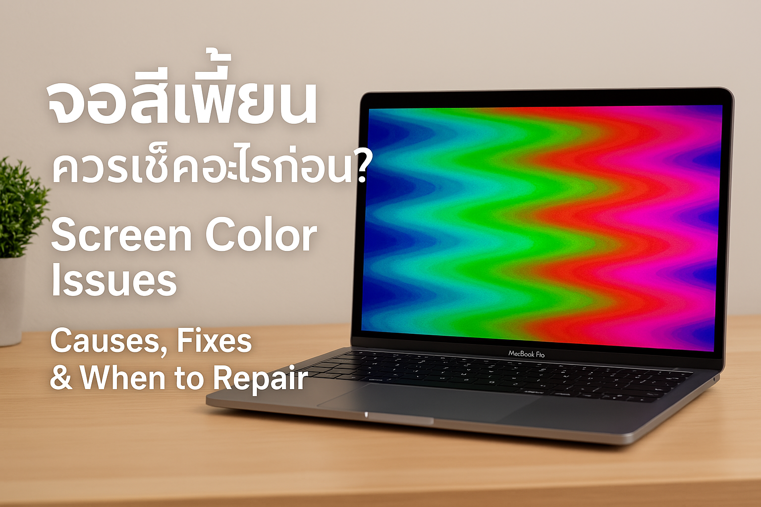 Main image for Mac Screen Color Distortion What to Check First? Causes, Fixes & When to Repair?
