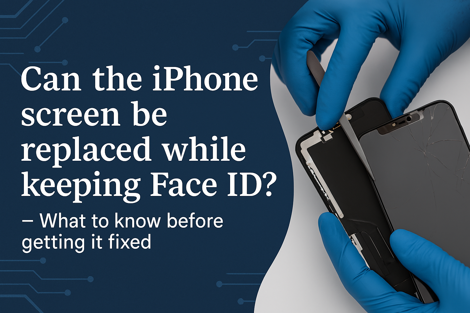 Can You Replace an iPhone Screen Without Losing Face ID? – What You Need to Know Before Repairing