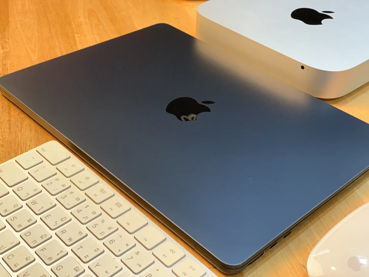 MacBook Air M2 (ปี 2022) มือสอง สภาพดี แบตอึด รูปที่ 3